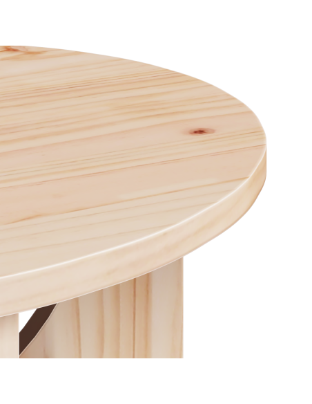 Tavolino da salotto Naturale 50 x 50 x 35 cm