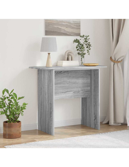 Tavolo consolle Grigio Sonoma 93 x 40 x 75 cm Legno multistrato