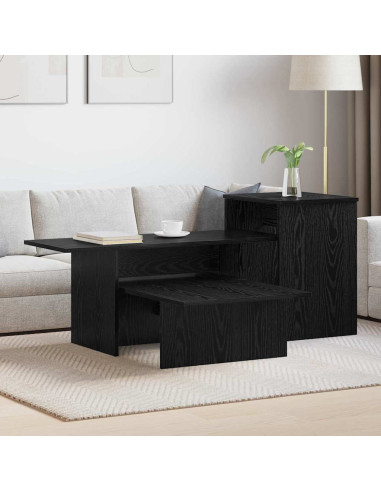 Tavolo consolle Rovere Nero 91,5 x 35 x 38,5 cm