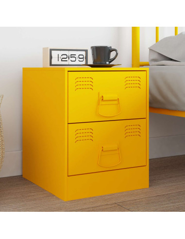 Maniglie per Armadi 2 pcs Senape 85 x 45 mm Metallo