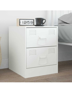 Maniglie per Armadi Bianco 85 x 45 mm Metallo