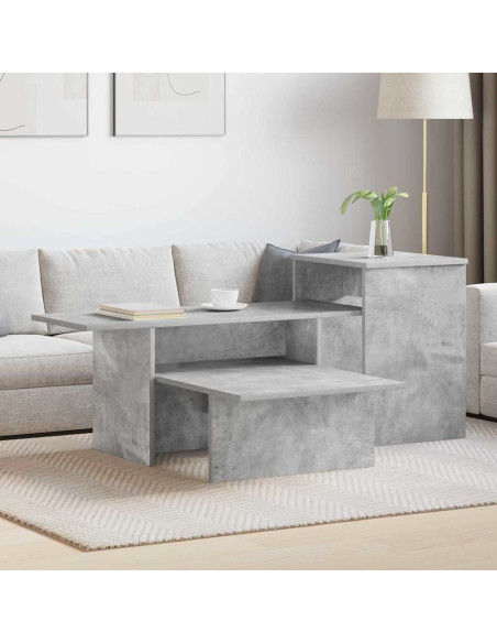 Tavolo consolle Grigio cemento 91,5 x 35 x 38,5 cm