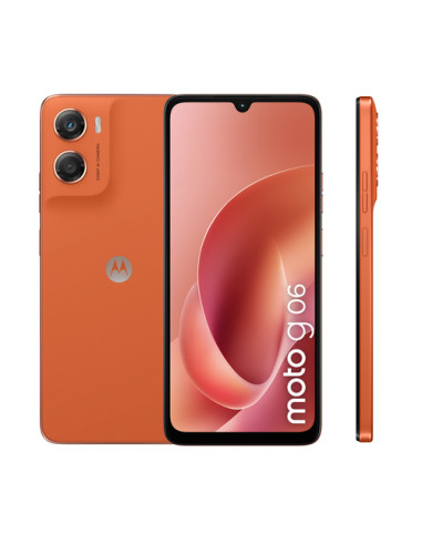 Motorola moto g06 17,5 cm (6.88") Doppia SIM Android 15 4G USB tipo-C 4 GB 256 GB 5200 mAh Arancione