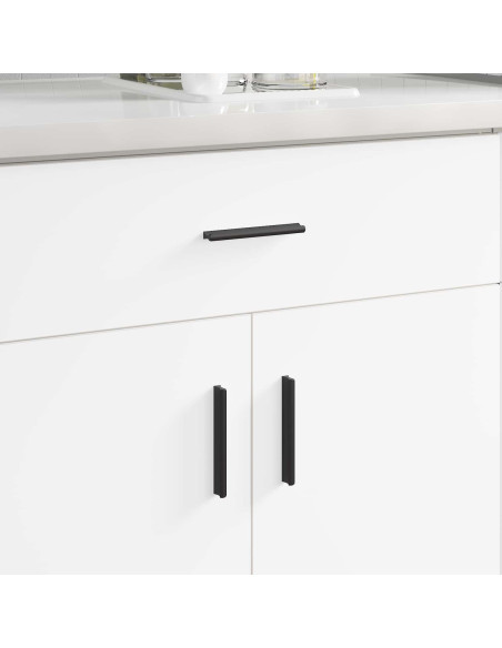 Manico 973 pcs Nero 106 x 7,4 x 15,5 mm Alluminio