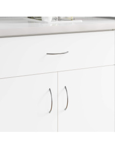 Manico 1385 pcs Argento 107 x 3.6 x 23 mm Acciaio inossidabile