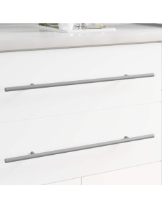 Manico 12 pcs Argento 500 mm Acciaio