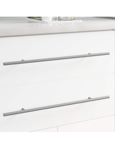 Manico 12 pcs Argento 500 mm Acciaio