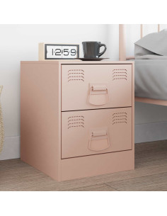 Maniglie per Armadi Rosa 85 x 45 mm Metallo