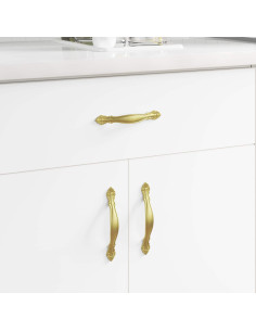 Manico 12 pcs Oro 143 x 19,2 x 20 mm Lega di Zinco