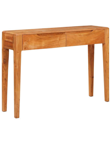 Tavolo consolle con cassetto Marrone 110 x 30 x 80 cm