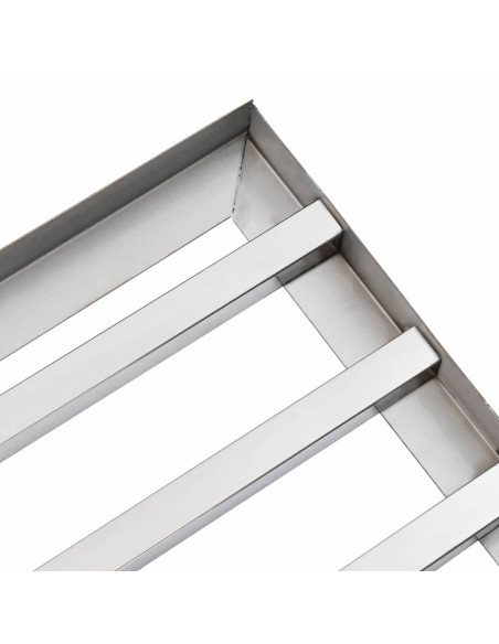 Testa di Ricambio per Rake da Giardino Acciaio inossidabile