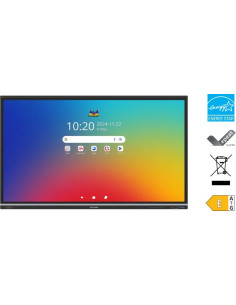 Viewsonic IFP7551 Display lavagna interattiva 190,5 cm (75") 3840 x 2160 Pixel Touch screen Nero