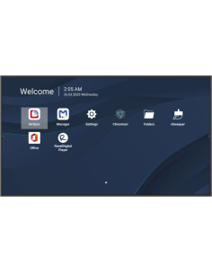 Viewsonic CDE5514-2C visualizzatore di messaggi Pannello piatto per segnaletica digitale 139,7 cm (55") LCD Wi-Fi 500 cd/m² 4K 