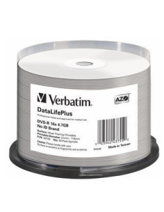 Verbatim DataLifePlus 4,7 GB DVD-R 50 pz