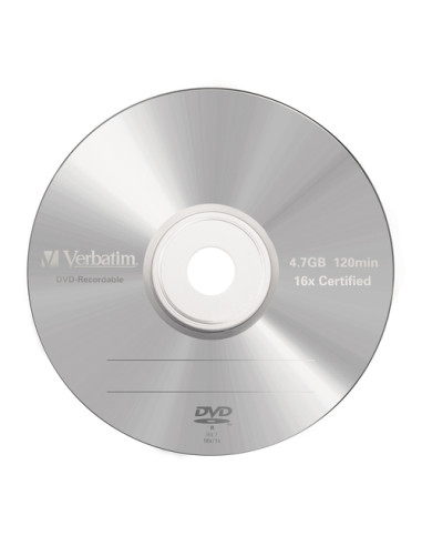 Verbatim DVD-R Matt Silver 4,7 GB 5 pz