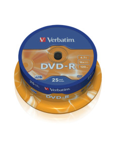Verbatim 43667 4,7 GB DVD-R 25 pz