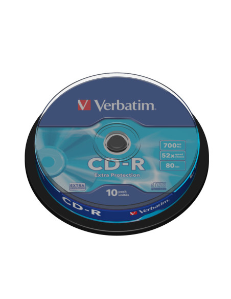 Verbatim CD-R Extra Protection 700 MB 52x 10 pz