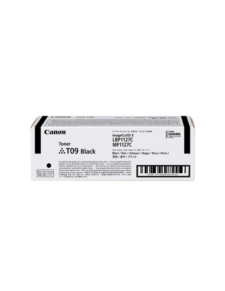 Canon TONER T09 BK cartuccia toner 1 pz Originale Nero