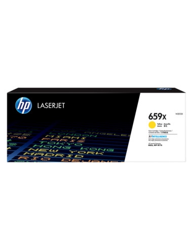 HP LaserJet Cartuccia toner giallo originale 659X ad alta capacità