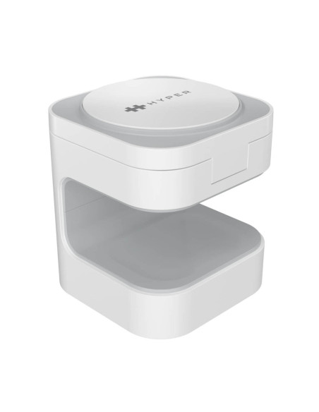 Targus HJ3320WHGL Caricabatterie per dispositivi mobili Cuffie, Smartphone, Orologio intelligente Bianco USB Carica wireless Ric