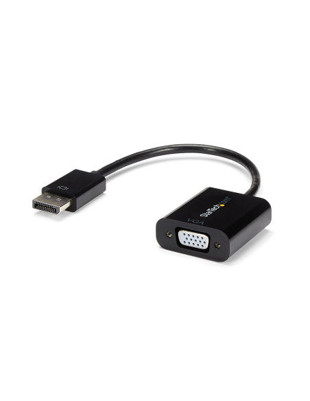 StarTech.com Adattatore DisplayPort VGA - Convertitore attivo da DP a VGA - Video 1080p - Cavo monitor DP/DP++ a VGA - Adattator