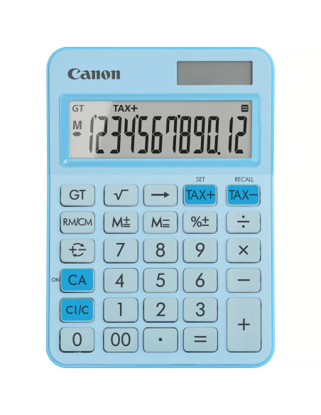 Canon LS-125KB calcolatrice Desktop Calcolatrice di base Blu