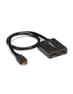 StarTech.com Sdoppiatore Splitter HDMI 4k @ 30hz 1x2 da 1 a 2 porte Alimentato con Adattatore o USB