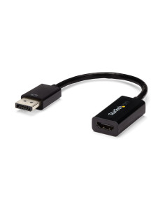 StarTech.com Adattatore DisplayPort a HDMI Attivo 4K 30Hz - Convertitore Video DisplayPort a HDMI - Adattatore Dongle DP a HDMI 