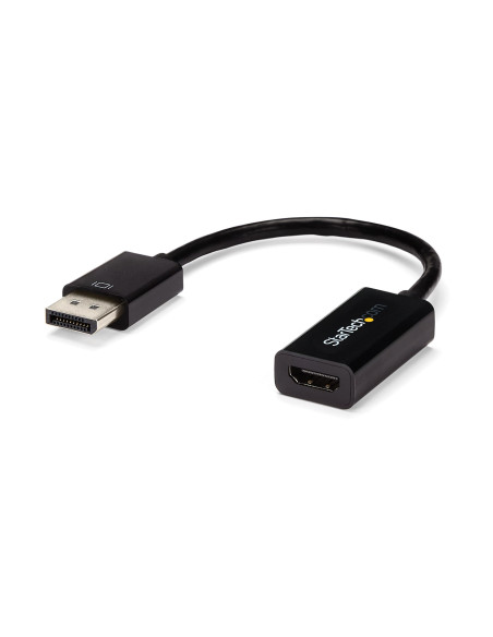 StarTech.com Adattatore DisplayPort a HDMI Attivo 4K 30Hz - Convertitore Video DisplayPort a HDMI - Adattatore Dongle DP a HDMI 
