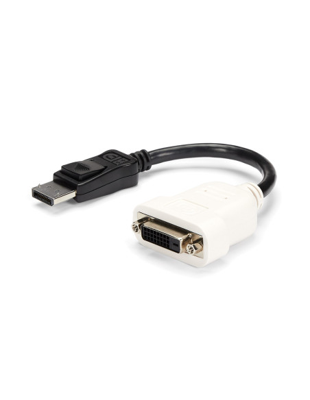 StarTech.com Adattatore DisplayPort DVI - Convertitore video da DisplayPort a DVI-D - 1080p - Adattatore Dongle da DP 1.2 a DVI 