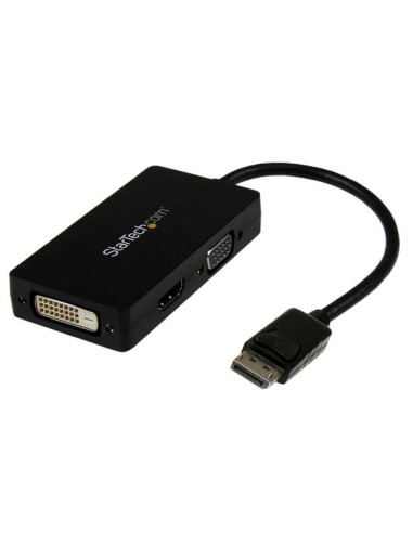 StarTech.com Cavo Adattatore 3 in 1 DisplayPort a VGA/DVI/HDMI - Convertitore DP a VGA HDMI DVI