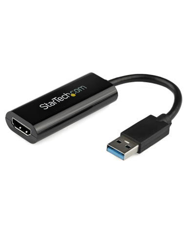 StarTech.com Adattatore da USB 3.0 a HDMI - 1080p (1920x1200) - Sottile/Compatto convertitore video da USB Type-A a HDMI per mon