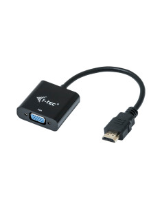 i-tec HDMI2VGAADA cavo e adattatore video 0,15 m HDMI VGA Nero