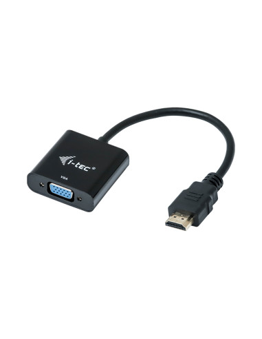 i-tec HDMI2VGAADA cavo e adattatore video 0,15 m HDMI VGA Nero