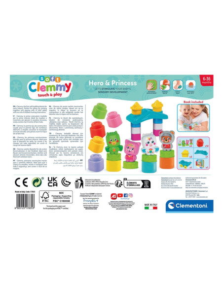 Clementoni Clemmy Baby Hero & Princess Set
