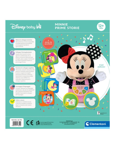 Clementoni Disney Baby Baby Minnie Prime Storie
