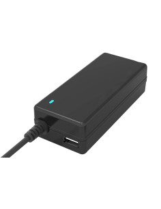 itek ITNBAE65 Caricabatterie per dispositivi mobili Computer portatile, Tablet Nero AC Interno