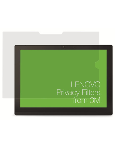 Lenovo 4XJ1D33270 schermo anti-riflesso 31,2 cm (12.3") Computer portatile Filtro per la privacy senza bordi per display