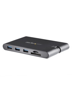 StarTech.com Adattatore Multi-porta USB-C con HDMI e VGA per portatili - 3x USB 3.0 - Lettore Schede SD - PD 3.0 - Cavo integrat