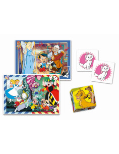 Clementoni Edukit 4 in 1 - Disney Classics Puzzle Cartoni 2