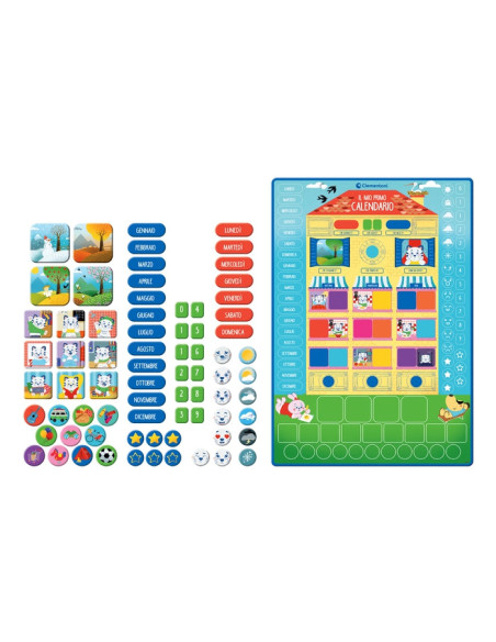 Clementoni Montessori Il mio primo calendario magnetico