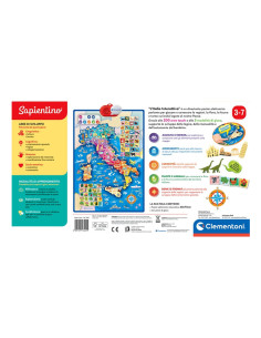 Clementoni Sapientino La mappa Interattiva dell'Italia 2