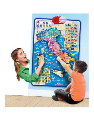 Clementoni Sapientino La mappa Interattiva dell'Italia