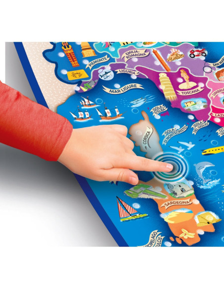 Clementoni Sapientino La mappa Interattiva dell'Italia