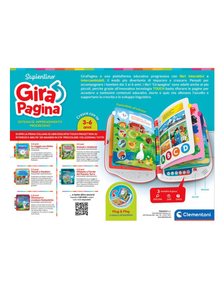 Clementoni Sapientino Girapagina