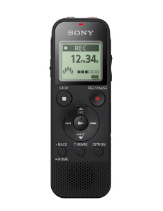 Sony ICD-PX470 dittafono Memoria interna e scheda di memoria Nero