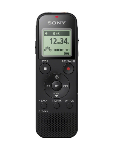 Sony ICD-PX470 dittafono Memoria interna e scheda di memoria Nero