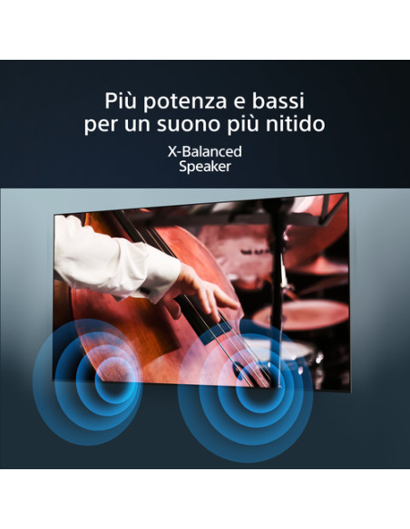 Sony BRAVIA | KD-43X75WL | LED | 4K HDR | Google TV | ECO PACK | BRAVIA CORE | Narrow Bezel Design