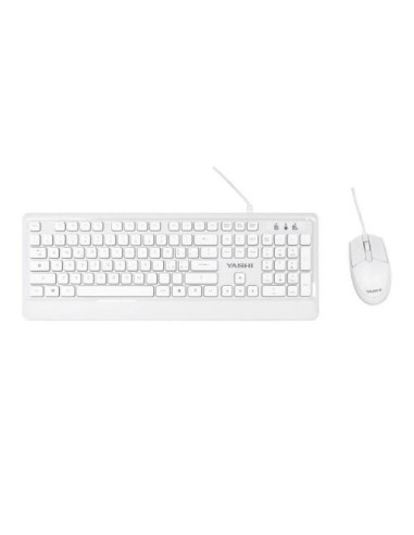 KIT KEYBOARD/MOUSE USB KIT WHITE