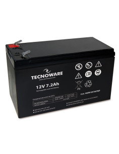 TECNOWARE POWER BATTERY 12V 7,2AH FASTON 6,3 MM